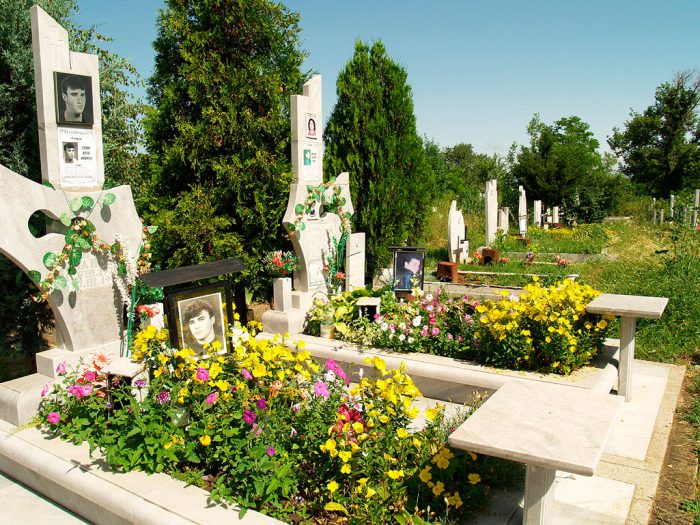Flowers for the cemetery