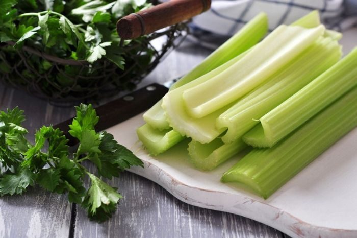 Useful properties of celery