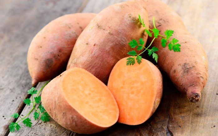 Useful properties of sweet potato